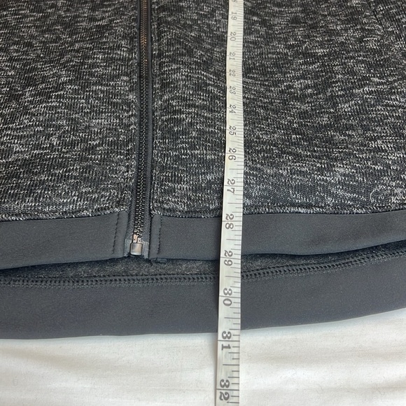 Canada Weather Gear Jacket Womens 1X Black Gray Fleece Full Zip Hoodie Plus NEW - Picture 9 of 10